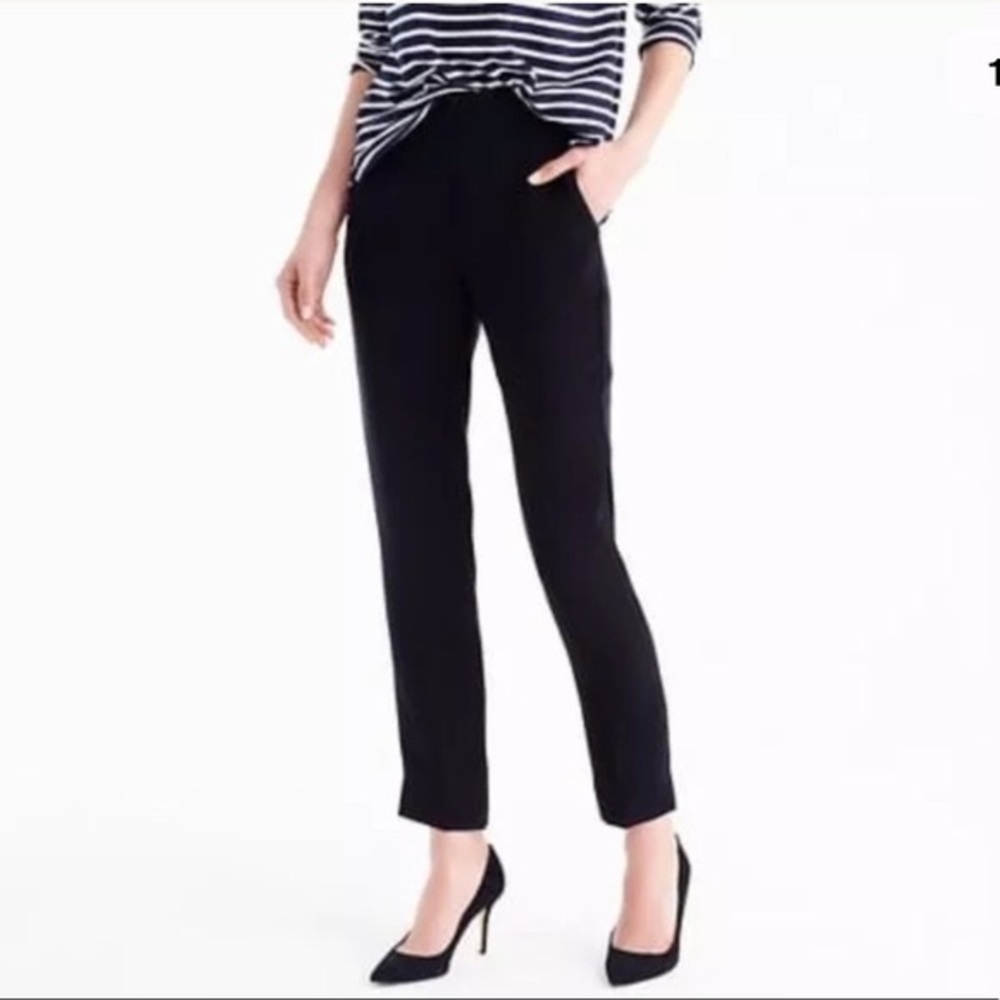 J.Crew Maddie Pant Petite 0 Black